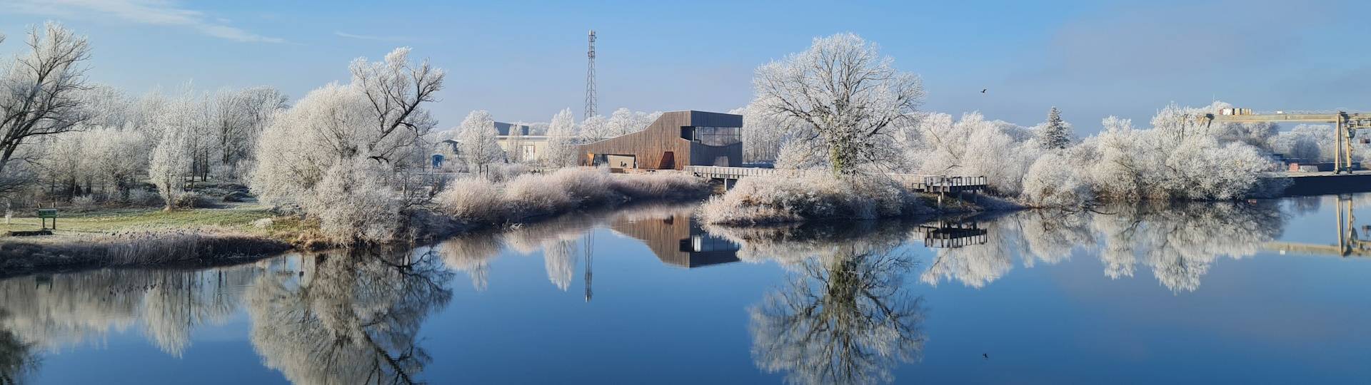 winteransicht haus der flüsse