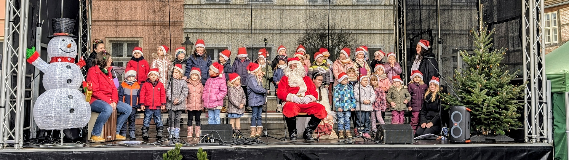 kinderchor havelspatzen havelberger weihnachtsmarkt 2024