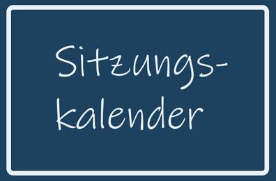 Sitzungskalender