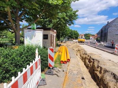 Bauarbeiten Bundesstraße Uferstraße
